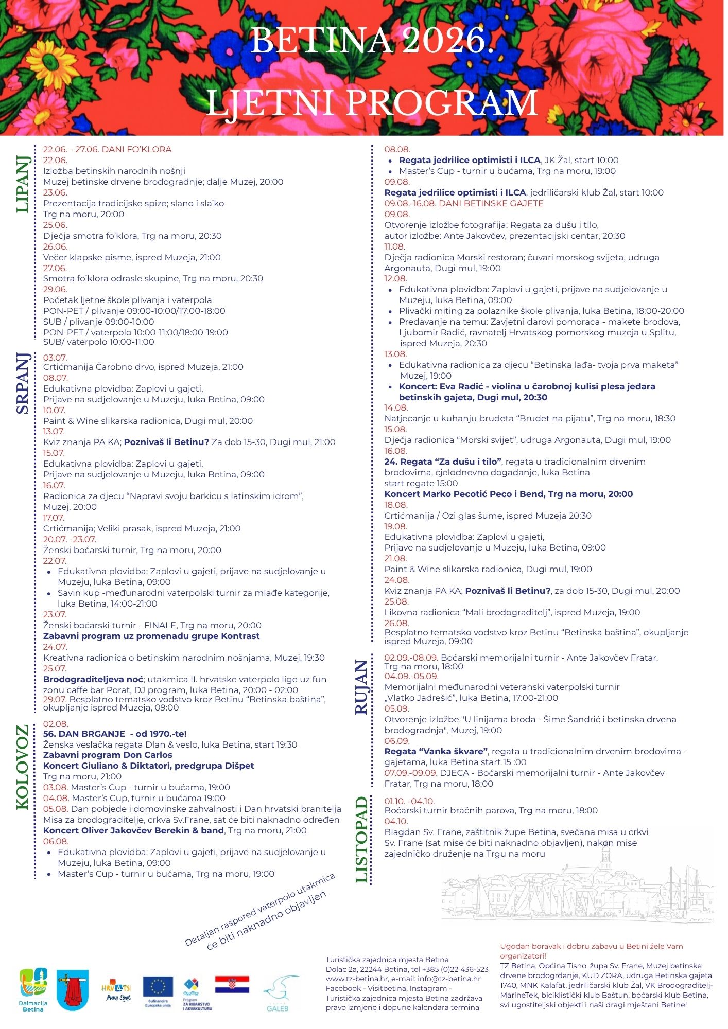 Program dogadanja hrv 2026